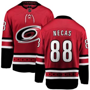 Miehille NHL Carolina Hurricanes Pelipaita Martin Necas #88 Breakaway Punainen Fanatics Branded Koti